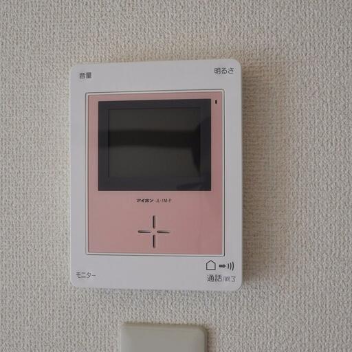 モニターインターホン セキュリティもしっかりしてます。