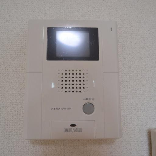 モニターインターホン オートロック前に誰がいるかは一目瞭然です!