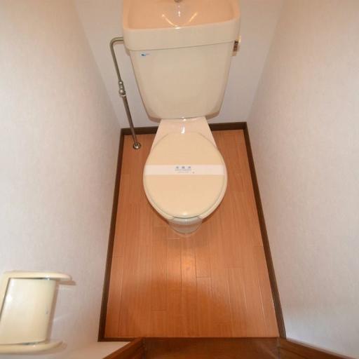 トイレ ごく一般な便座です。